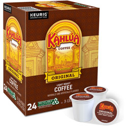 Kahlua® K-Cup Original Coffee - Compatible with Keurig Brewer - Light - 24 / Box
