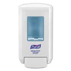 Purell CS4 Soap Push-Style Dispenser, 1250 mL, 4.88 in x 8.8 in x 11.38 in, White
