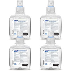 Purell Hand Sanitizer Foam Refill, 40.6 fl oz (1200 mL), Kill Germs, School, Hand, Dye-free, Fragrance-free, Hygienic, 4/Carton