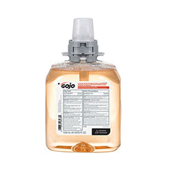 Gojo Luxury Foam Antibacterial Handwash, 1250 mL Refill, Fresh Fruit, 4/Carton