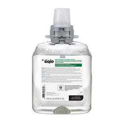 Gojo Green Certified Foam Hand Cleaner, 1250 mL Refill, 4/Carton