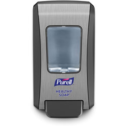 Purell Dispenser, f/FMX-20 Healthy Soap, Push-Style, Graphite