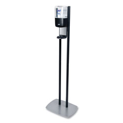 Purell ES6 Dispenser Floor Stand, Freestanding, ABS Plastic, Gray