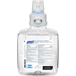Purell Hand Sanitizer Foam Refill - 40.6 fl oz (1200 mL) - Dirt Remover, Kill Germs - Hand, Healthcare, Skin - Fragrance-free, Dye-free, Bio-based, Biodegradable - 2 / Carton