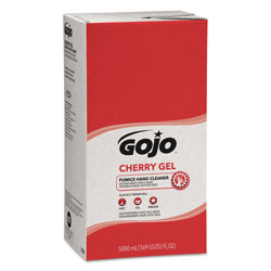 Gojo Cherry Gel Pumice Hand Cleaner, 5000 ml Refill, 2/Carton