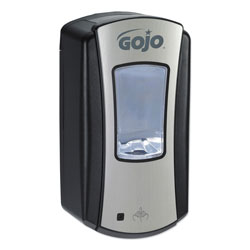 Gojo LTX-12 Touch Free Foam Soap Dispenser, Chrome Black (GOJ191904)