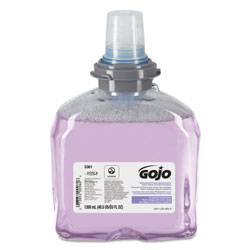 Gojo TFX Luxury Foam Hand Wash, Fresh Scent, Refill, 1200mL, 2/Carton (GOJ536102)