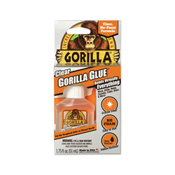 Gorilla Glue Clear Gorilla Glue, 1.75 oz, Dries Clear