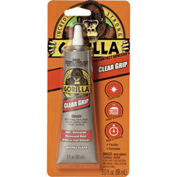 Gorilla Glue Contact Adhesive, Clear Grip, 3 Fl Oz, Clear