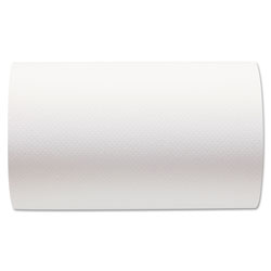 GP Hardwound Paper Towel Roll, Nonperforated, 9 x 400ft, White, 6 Rolls/Carton (GEP26610)