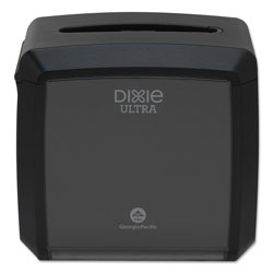 Dixie Tabletop Napkin Dispenser, 7.6 in x 6.1 in x 7.2 in, Black