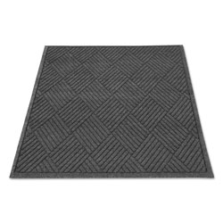 Guardian EcoGuard Diamond Floor Mat, Rectangular, 24 x 36, Charcoal