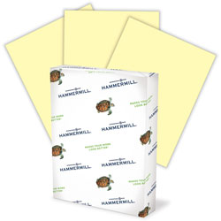 Hammermill Fore MP Paper, 24lb, 8-1/2 in x 11 in, 10RM/CT, Canary