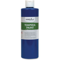 Handy Art Tempera Paint, 16oz., Blue