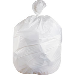 Heritage Bag Low-Density Can Liners, 12-16 gal, .5 Mil, 24 x 32, White, 500/Carton