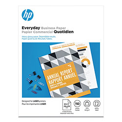 HP Everyday Business Paper, 32 lb, 8.5 x 11, Glossy White, 150/Pack