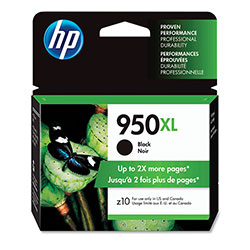 HP 950XL, (CN045AN) High Yield Black Original Ink Cartridge