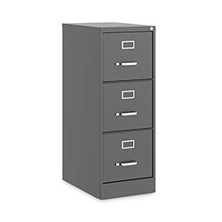 Hirsh Vertical Letter File Cabinet, 5 Letter-Size File Drawers, Putty, 15 x 26.5 x 61.37
