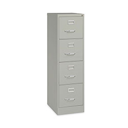 Hirsh Vertical Letter File Cabinet, 4 Letter-Size File Drawers, Light Gray, 15 x 22 x 52