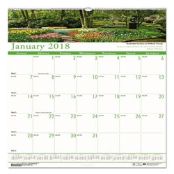House Of Doolittle Recycled Gardens of the World Monthly Wall Calendar, 12 x 12, 2020