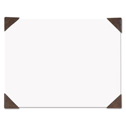 House Of Doolittle 100% Recycled Doodle Desk Pad, Unruled, 50 Sheets, Refillable, 22 x 17, Brown