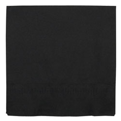 Hoffmaster Paper Tablecover, 54 inx108 in, Black