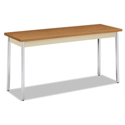 Hon Utility Table, Rectangular, 60w x 20d x 29h, Harvest/Putty (HONUTM2060CLCHR)
