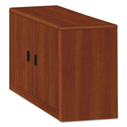 Hon 10700 Series Locking Storage Cabinet, 36w x 20d x 29 1/2h, Cognac