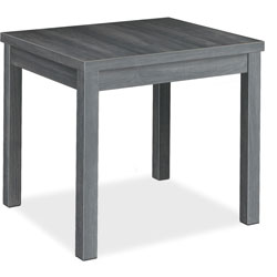 Hon End Table, Laminate, 24 inx20 inx20 in , Sterling Ash