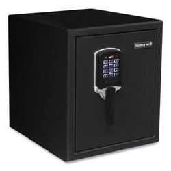 Honeywell Digital Security Steel Fire and Waterproof Safe with Keypad and Key Lock, 14.6 x 20.2 x 17.7, 0.9 cu ft, Black