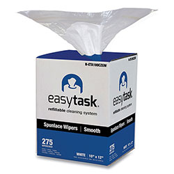 Hospeco Easy Task A100 Wiper, Center-Pull, 10 x 12, 275 Sheets/Roll with Zipper Bag