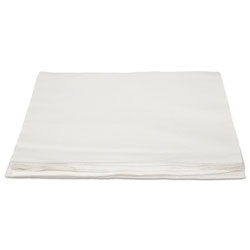 Hospeco TASKBrand TopLine Linen Replacement Napkins, White, 16 x 16, 1000/Carton