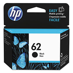 HP 62, (C2P04AN) Black Original Ink Cartridge (HEWC2P04AN)