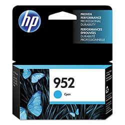 HP 952, (L0S49AN) Cyan Original Ink Cartridge (HEWL0S49AN)