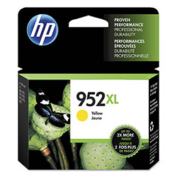 HP 952XL, (L0S67AN) High Yield Yellow Original Ink Cartridge