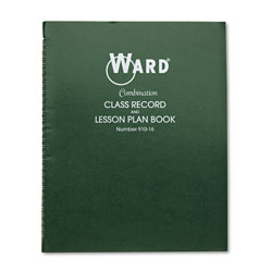 The Hubbard Company Combination Record & Plan Book, 9-10 Weeks, 6 Periods/Day, 11 x 8-1/2