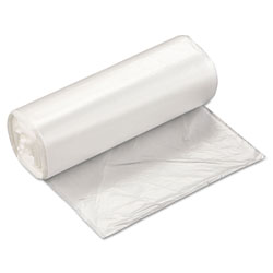 InteplastPitt High-Density Commercial Can Liners, 16 gal, 5 microns, 24 in x 33 in, Natural, 1,000/Carton