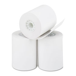 Iconex Direct Thermal Printing Thermal Paper Rolls, 2.25 in x 85 ft, White, 3/Pack