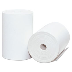 Iconex Direct Thermal Printing Thermal Paper Rolls, 2.25 in x 75 ft, White, 50/Carton