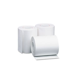Iconex Direct Thermal Printing Thermal Paper Rolls, 4.38 in x 127 ft, White, 50/Carton