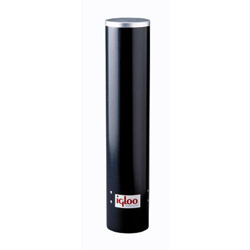 Igloo Cup Dispenser, 4-4.5oz, Black, Plastic (385-8242)