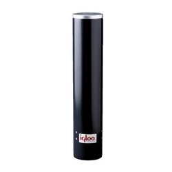 Igloo Cup Dispenser, 7oz, Black Plastic