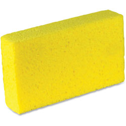 Impact Cellulose Sponge,1.7 in x 4 in x 7.6 in,Bio, 4PK/CT, Yellow