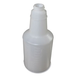 Impact Spray Bottles, 24 oz, Clear, 3/Pack