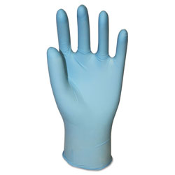 Impact Pro-Guard Disposable Powder-Free General-Purpose Nitrile Gloves, Blue, Large, 100/Box, 10 Boxes/Carton