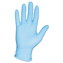Impact Pro-Guard Disposable Powder-Free General-Purpose Nitrile Gloves, Blue, X-Large, 100/Box, 10 Boxes/Carton