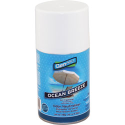 Impact Air Freshener, for Metered Dispensers, 6.35 oz., Ocean Breeze