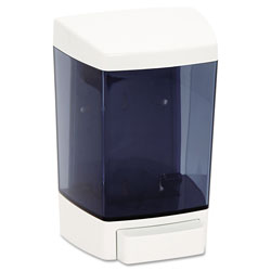 Impact Plastic Soap Dispenser, 46-oz, 5-1/2w x 4-1/4d x 8-1/2h, White (IMP9346)