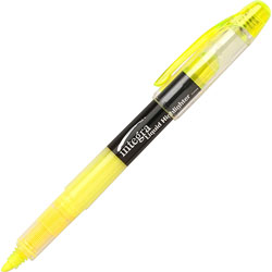 Integra Liquid Ink Highlighter, ChiselTip, Yellow