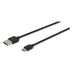 Innovera USB to USB C Cable, 10 ft, Black